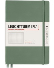 Agenda Leuchtturm1917 - Medium A5, pagini punctate, Olive -1