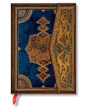 Carnețel Paperblanks Safavid - Indigo, 13 х 18 cm, 72  pagini -1