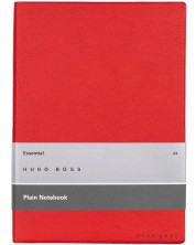 Caiet Hugo Boss Essential Storyline - A5, pagini albe, roșu