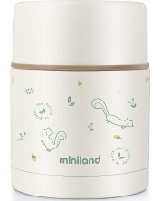 Termos pentru mancare Miniland - Natur,  Veverita, 600 ml