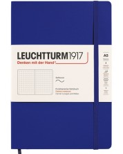 Caiet Leuchtturm1917 New Colours - A5, puncte, Ink, copertă moale -1