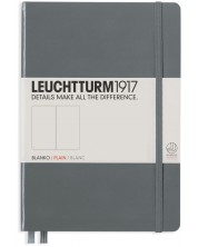 Agenda Leuchtturm1917 - A5, pagini albe, Anthracite -1