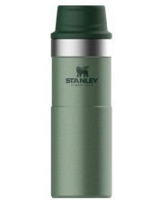 Cană termică de călătorie Stanley - The Trigger, Hammertone Green, 470 ml -1