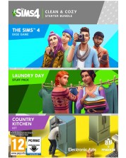 The Sims 4 + Clean and Cozy Starter Bundle Expansion - cod in cutie (PC)