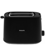Prajitor de paine Philips - HD2582/90, 900W, 8 viteze, negru