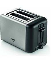 Prajitor de paine Bosch - TAT3P420, 970W, 1 trept prajire, negru/gri -1