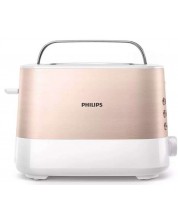 Prăjitor de pâine Philips - HD2638/11, 1050W, 7 viteze, roz -1