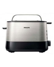 Prăjitor de pâine Philips - HD2635/90, 950W, 7 viteze, negru -1