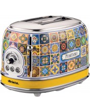 Prăjitor de pâine Ariete - Vintage 0155, 810W, 6 trepte, Positano - imagine 1