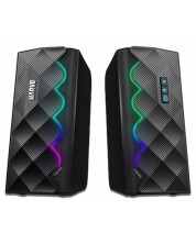 Boxe Marvo - SG-269, 2.0, 6W, Bluetooth, RGB, negre
