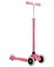 Trotinetă Globber - Primo Plus Glow Lights, coral