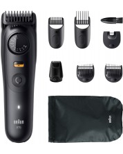 Aparat de tuns barba Braun - BT5560, Black/Mat - imagine 1