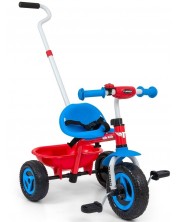 Tricicleta Milly Mally - Turbo, rosie si albastra