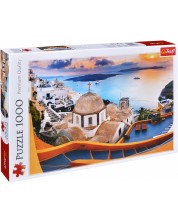 Puzzle Trefl din 1000 de piese - Santorini de basm -1