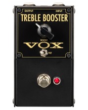 Pedal de trebler boost VOX - VTB-1, analogic, negru