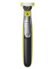 Trimmer pentru față Philips - One Blade, QP 2734/20, negru -1