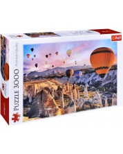 Puzzle Trefl din 3000 de piese - Baloane peste Cappadocia -1