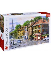 Puzzle Trefl din 6000 de piese - Strada din Paris -1