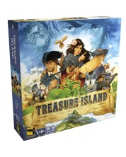 Joc de societate Treasure Island - de familie -1