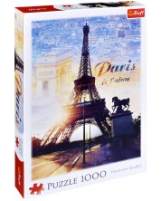 Puzzle Trefl din 1000 de piese - Paris in zori -1