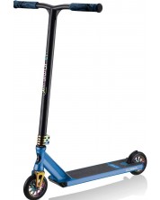 Trotineta Globber stunt scooter - GS 900 deluxe, neagra/ albastra