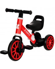 Tricicleta Zizito Tricicletă - Remo, roșu 