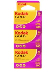 Photo film Kodak - Gold 135, ISO 200, 36exp, 3buc. -1