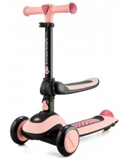 Tricicletă KinderKraft - Halley, Rosa roz