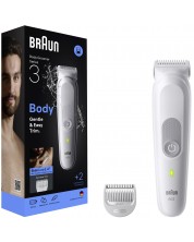Trimmer pentru corp Braun - BG3500, Grey - imagine 1