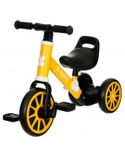 Tricicletă Zizito Tricicleta - Remo, galbenă -1