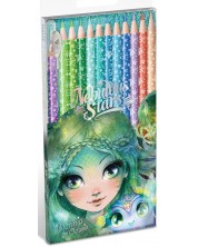 Creioane colorate Nebulous Stars - Printesa Marinia, 12 bucati