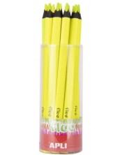 Creion Jumbo Colorat Galben Neon -1