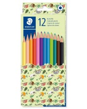Creioane colorate Staedtler Noris Jumbo - 12 culori -1