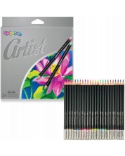 Creioane colorate Colorino Artist - 24 de culori -1