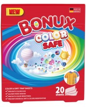 Șervețele captatoare de culoare Bonux - Color Safe, 20 buc -1