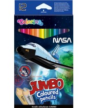 Colorino - Jumbo Nasa, 12 culori
