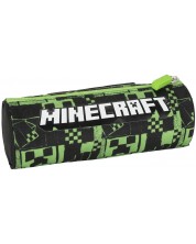 Husă cilindrică Panini Minecraft - Pixels Green -1