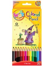 Creioane colorate Beifa WMZ - 24 de culori -1