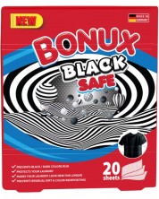 Șervețele captatoare de culoare Bonux - Black Safe, 20 buc -1