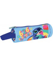 Penar școlar cilindric  Kstationery Lilo & Stitch - Cu 1 fermoar -1