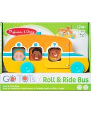 Autobuz din lemn colorat Melissa & Doug  -1