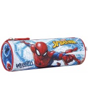 Penar cilindric Kstationery Spider-Man - Pursuit, cu 1 compartiment