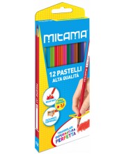 Creioane de culoare Mitama - 12 culori