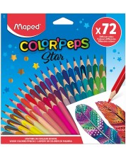 Set creioane colorate Maped Color Peps - 72 culori -1