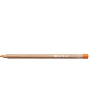 Creion colorat Caran d'Ache Luminance 6901 - Dark cadmium orange -1