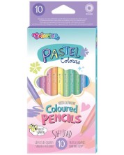 Creioane colorate Colorino Pastel - 10 culori