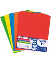 Carton colorat de copiere Clairefontaine - A4, 50 de foi, culori intense -1