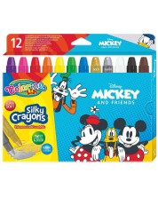 Colorino Disney Mickey and Friends Silky pasteluri 12 culori