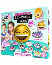Set creativ WeCool - ILY 3D aparat de stickere