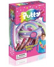 Setul creativ Raya Toys - Fă-ți propriul Slam Putty, roz